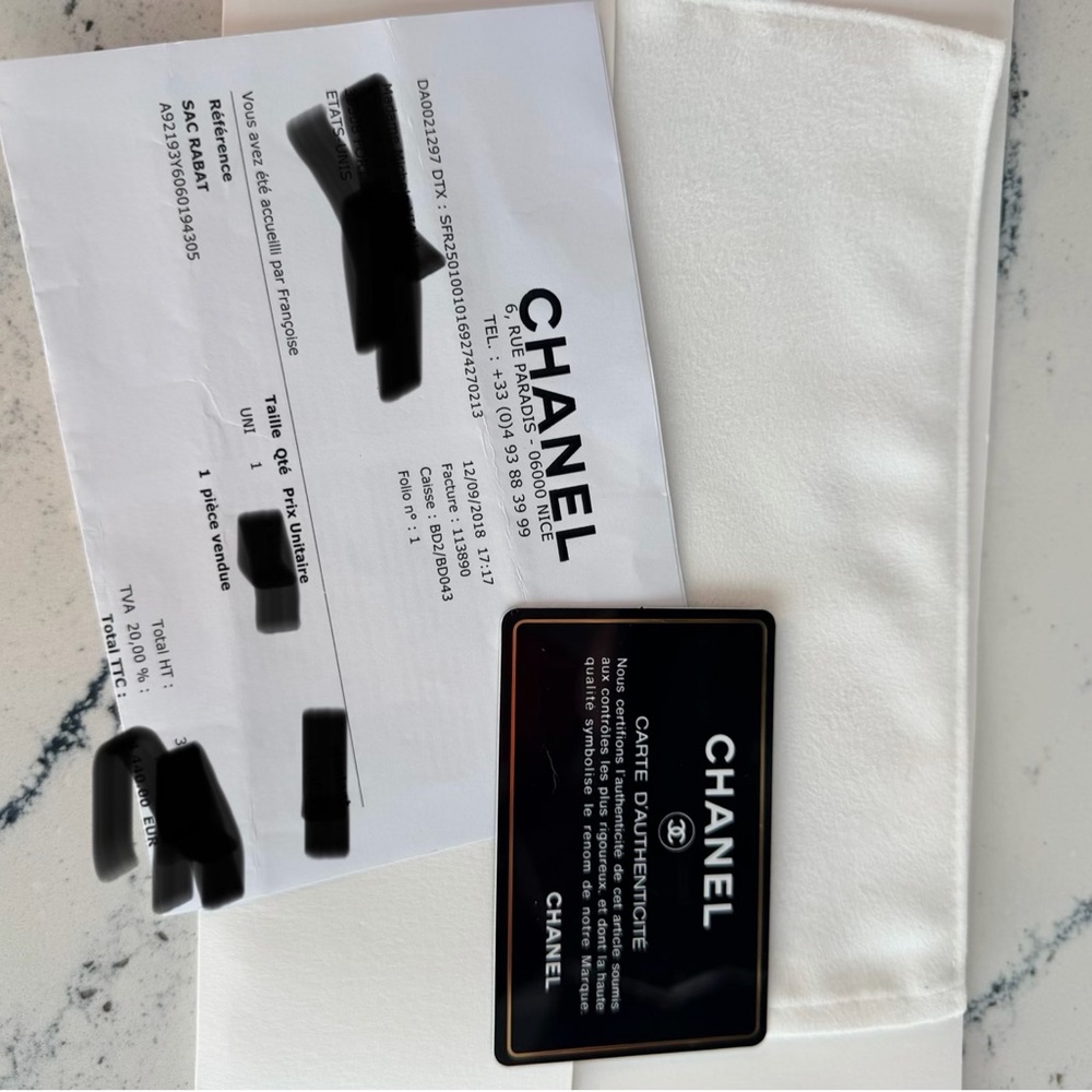Chanel Black Chevron Medium Boy Bag Silver Hardware Like New - Picture 13 of 13